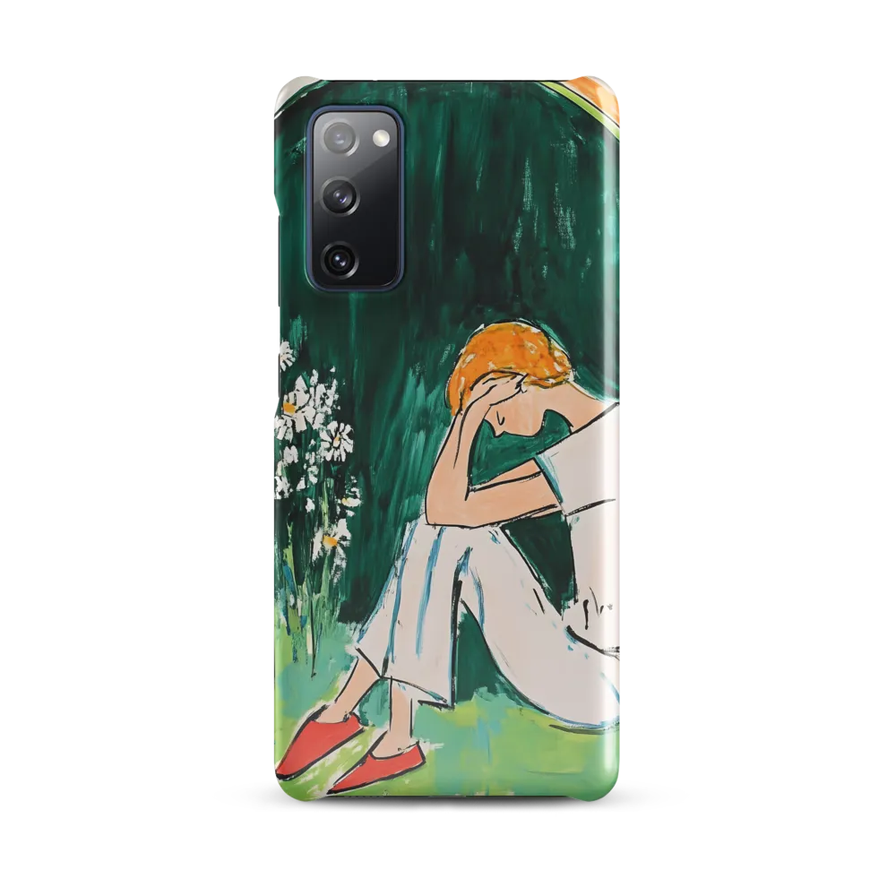 Silent Sorrow | Phone Case |  S20 FE | Snap Case | Glossy
