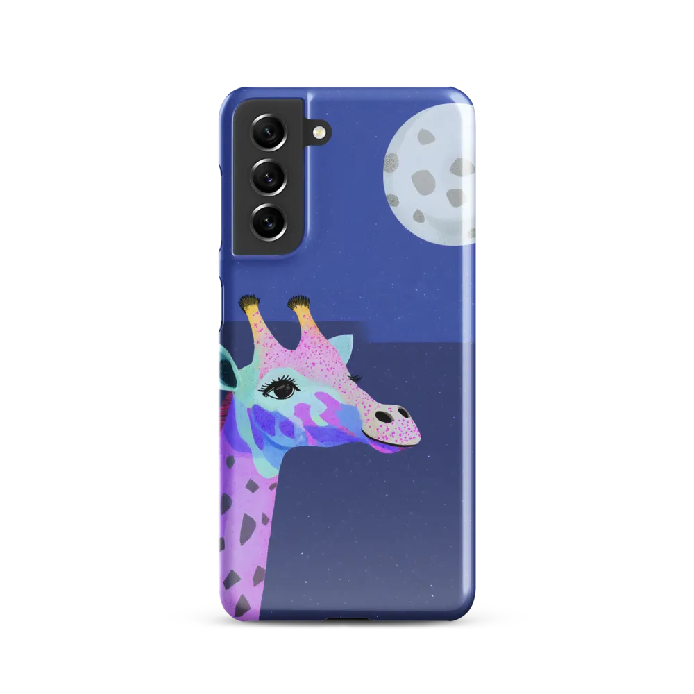 Whimsical Giraffe Under the Stars