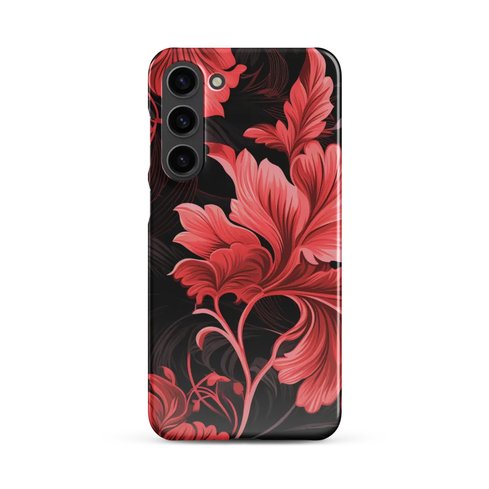Tropical Elegance in Red