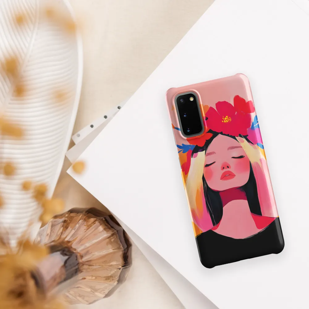 Floral Serenity | Phone Case |  S20 | Snap Case | Matte
