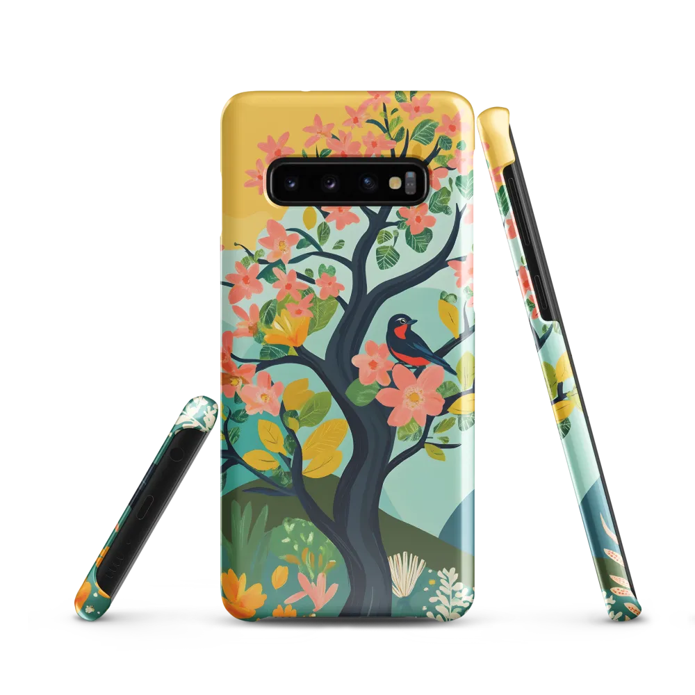 Spring Blossoms: A Serene Encounter