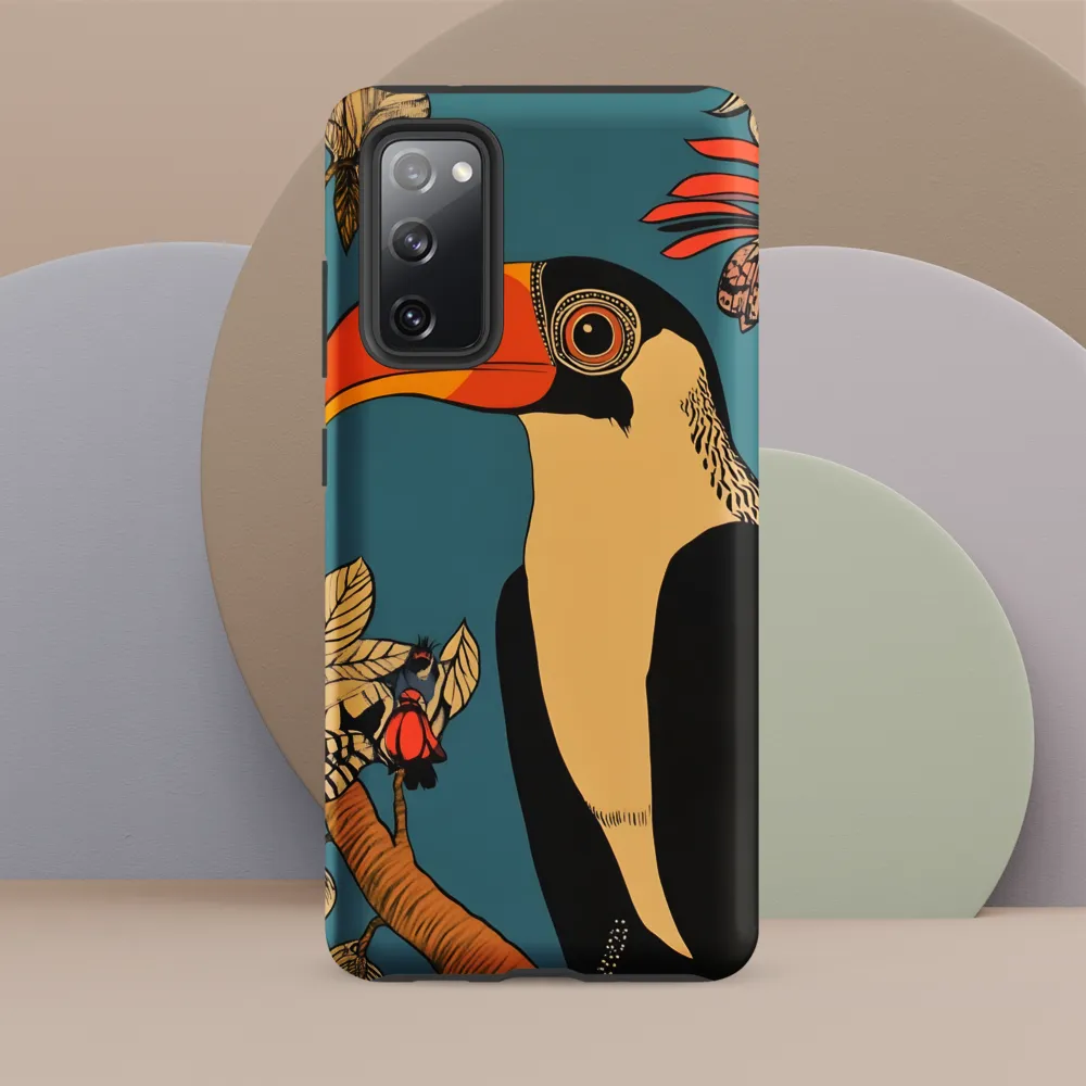 Tropical Majesty: The Toucan at Rest