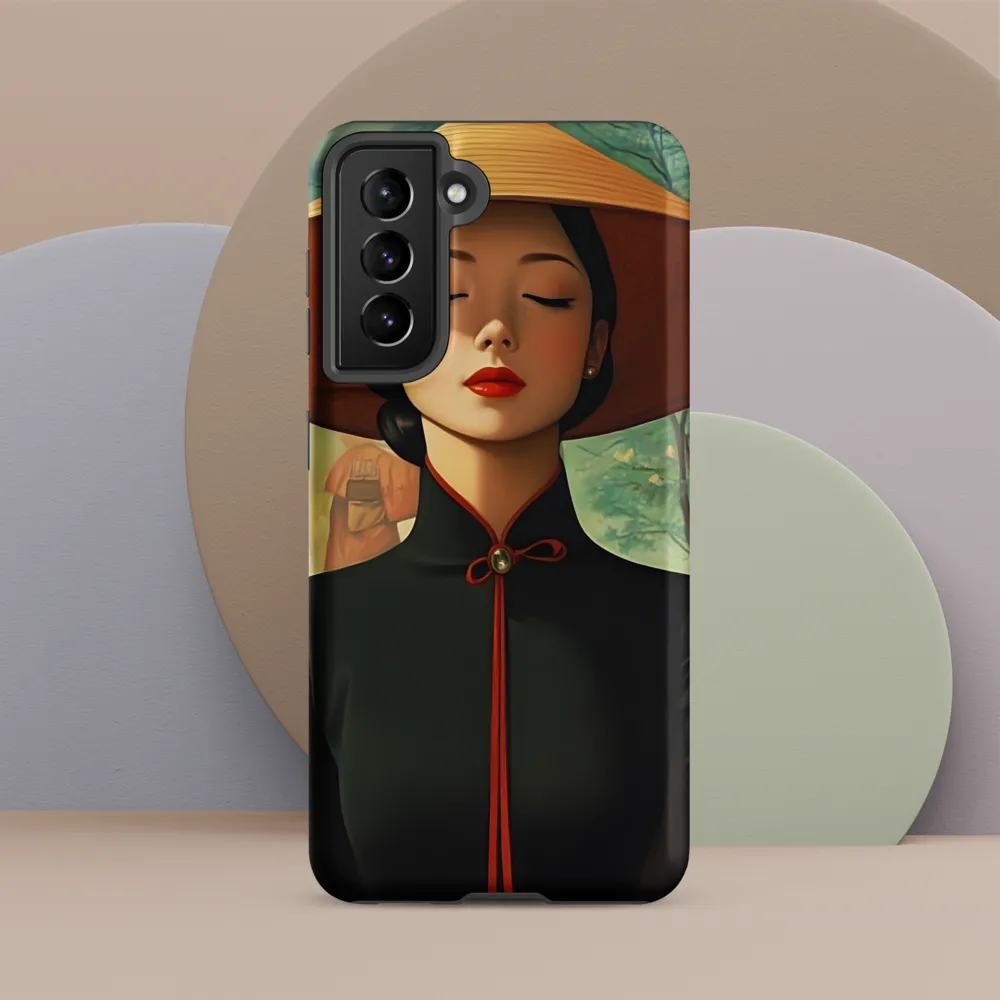 Elegance in Tranquility | Phone Case |  S21 | Tough Case | Matte