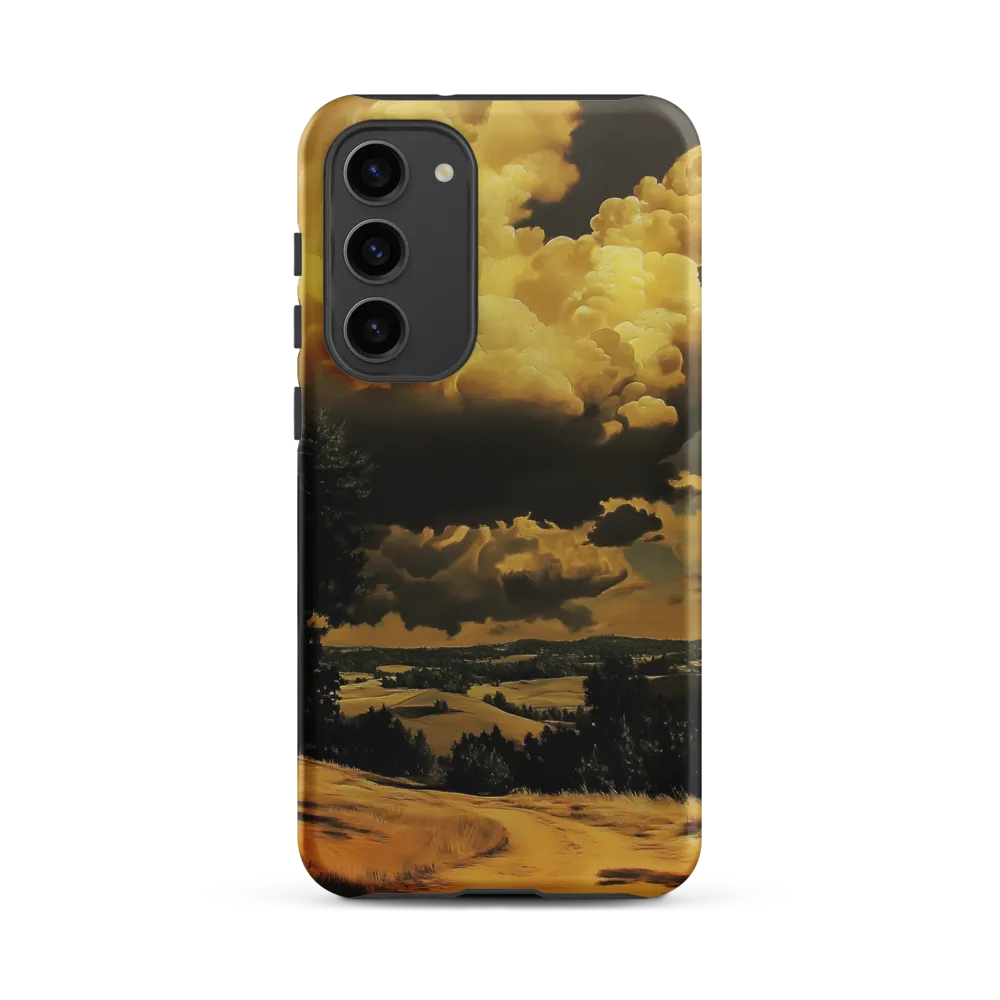 Golden Serenity in the Landscape
