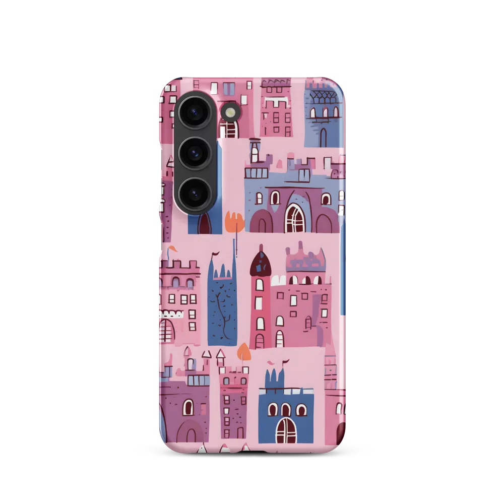 Whimsical Castles: A Playful Tapestry | Phone Case |  S23 | Snap Case | Matte