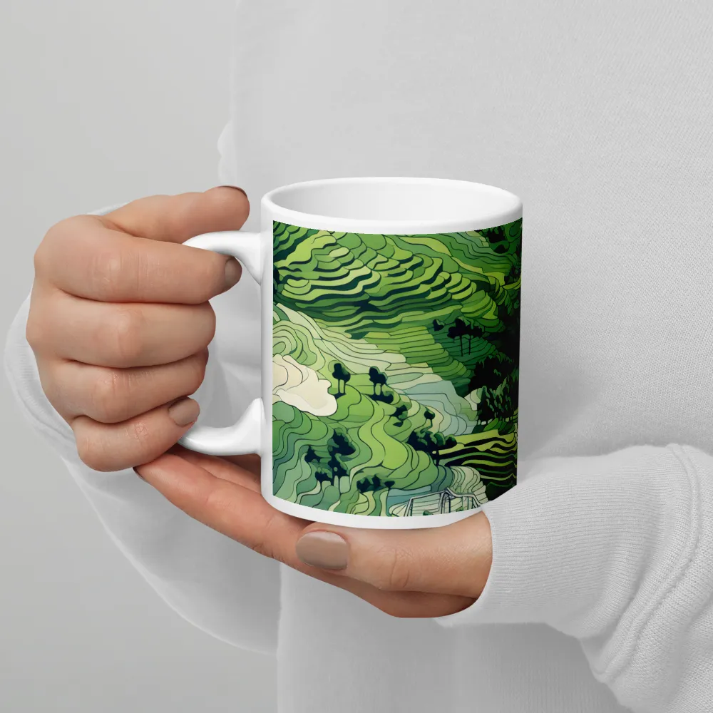 Harmony of the Lush Landscape | Mugs | Multiple Sizes & Colors