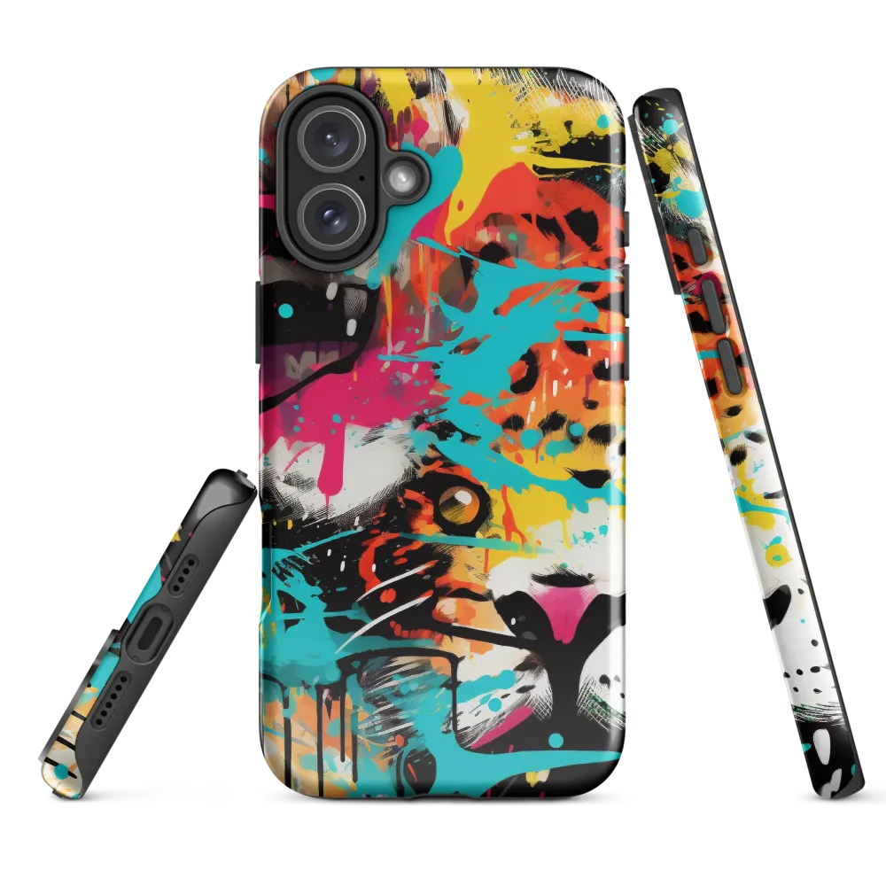 Fierce Fusion: Tiger and Lion in Graffiti