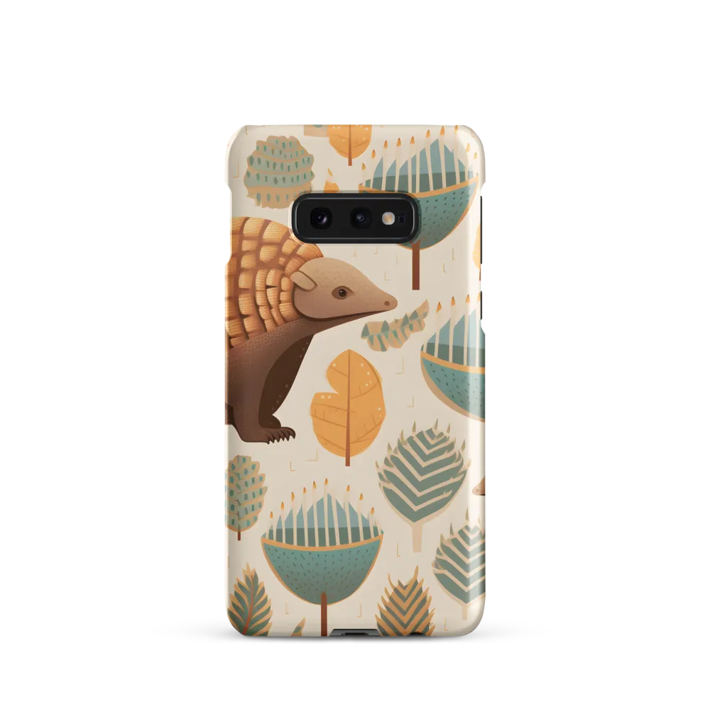 Pangolins in a Whimsical Habitat