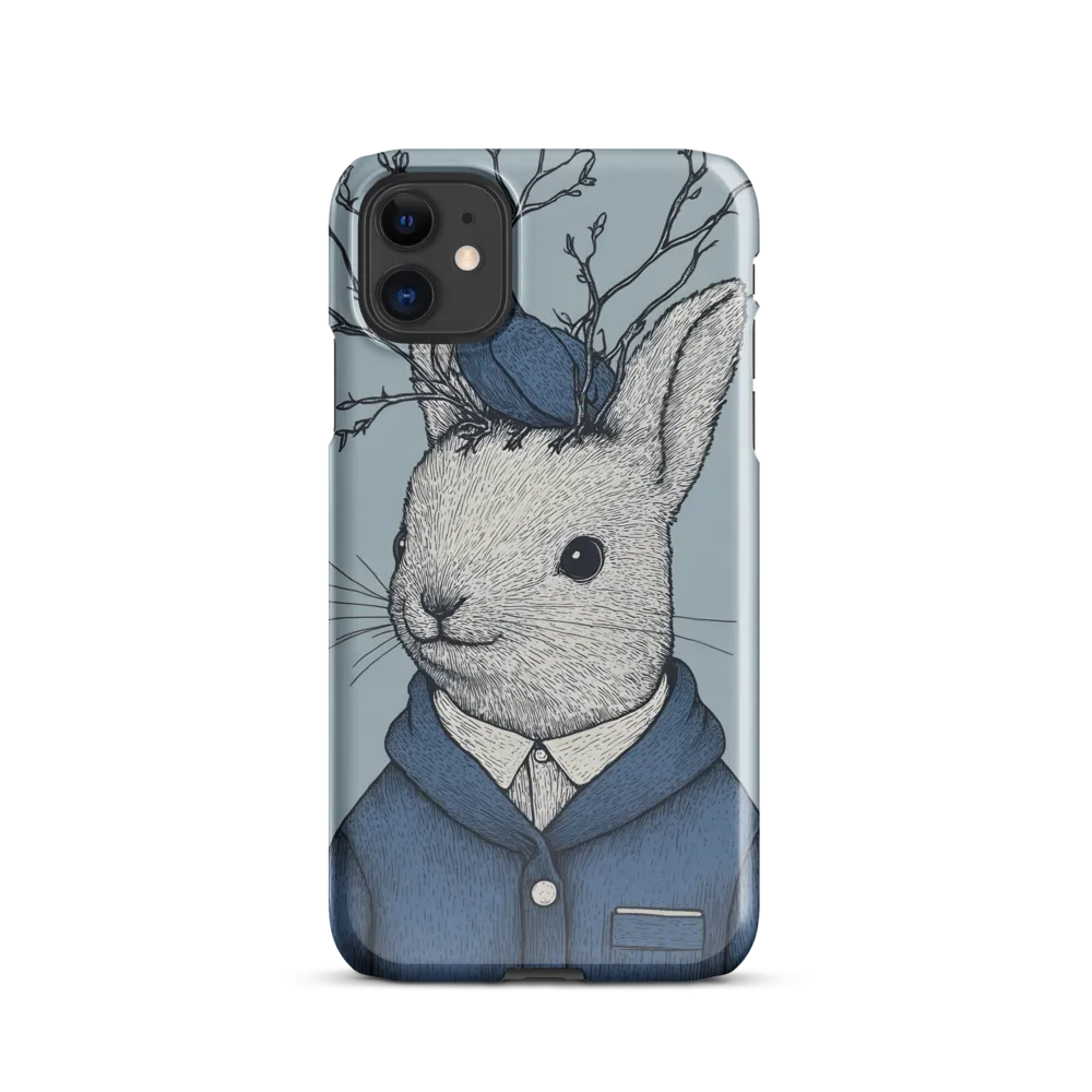 Branch-Crown Rabbit in Blue Coat