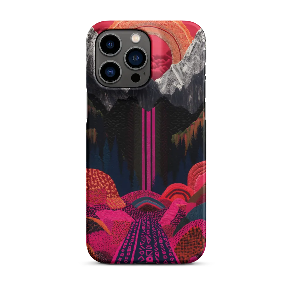 Ethereal Cascade: A Surreal Landscape