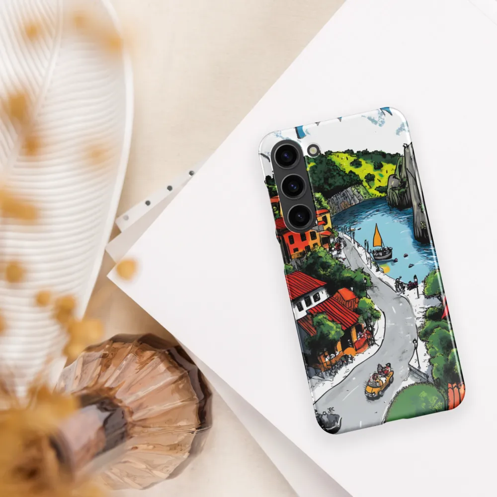 Whimsical Village by the Water