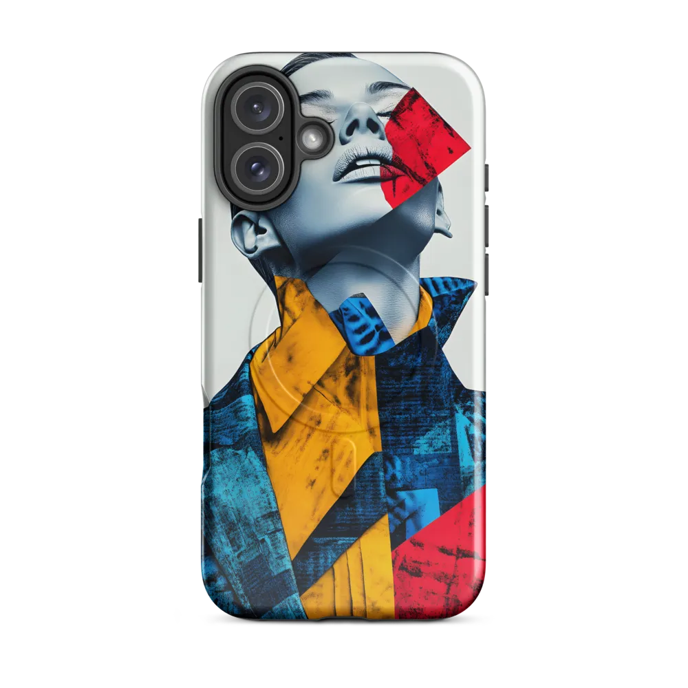 Fragmented Confidence: A Surreal Fashion Portrait