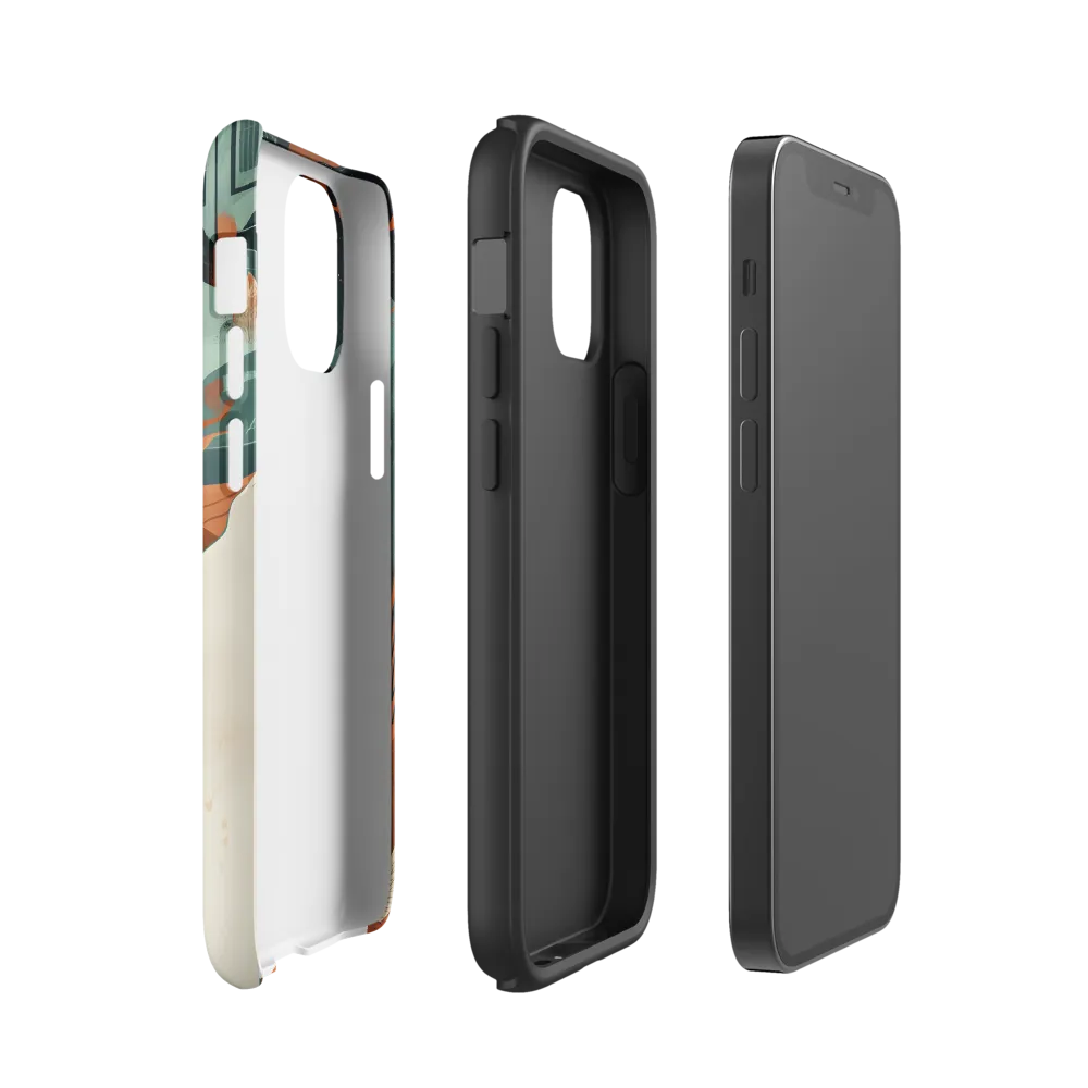 Harmony in Contemplation | Phone Case |  12 mini | Tough Case | Matte