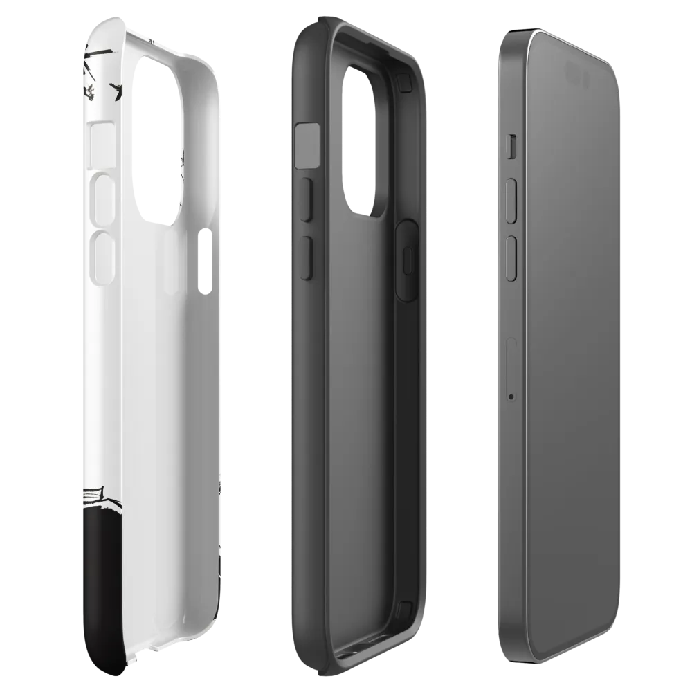 Contemplative Serenity | Phone Case |  14 Pro Max | Tough Case | Glossy