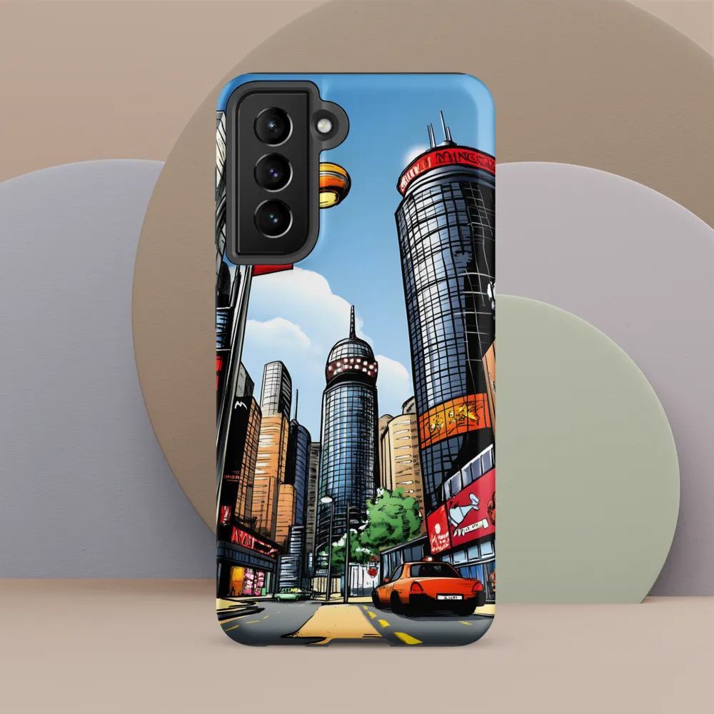 Urban Pulse: A Comic Cityscape