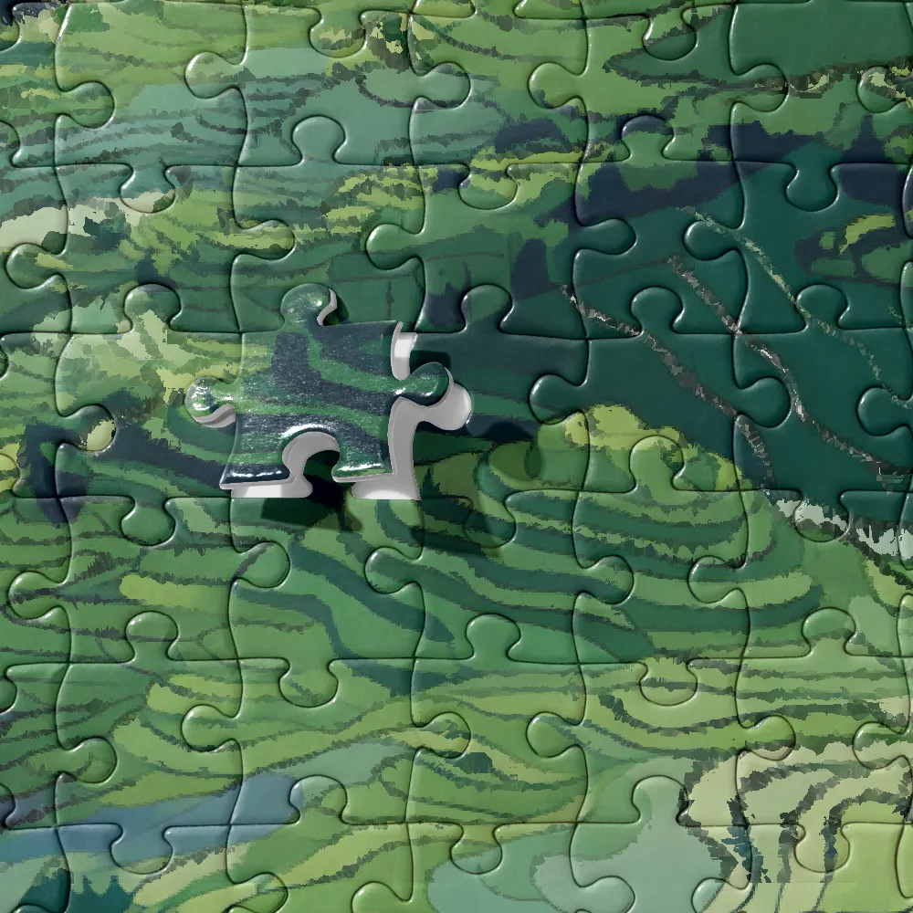 Harmony of the Lush Landscape