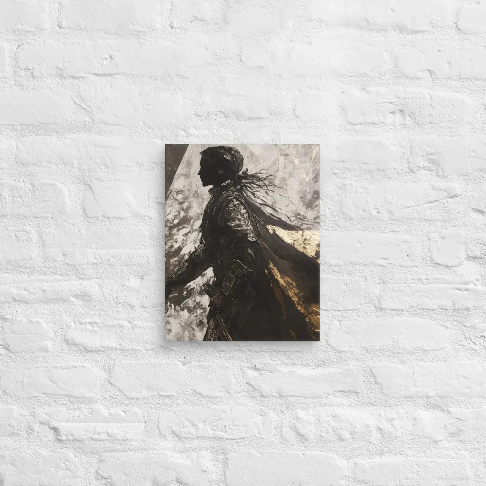 The Silhouette of Valor | Canvas | 11″×14″