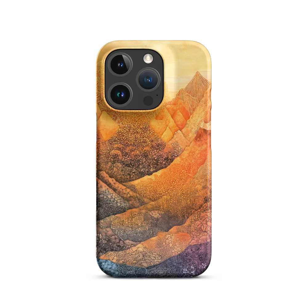Serene Peaks of Color