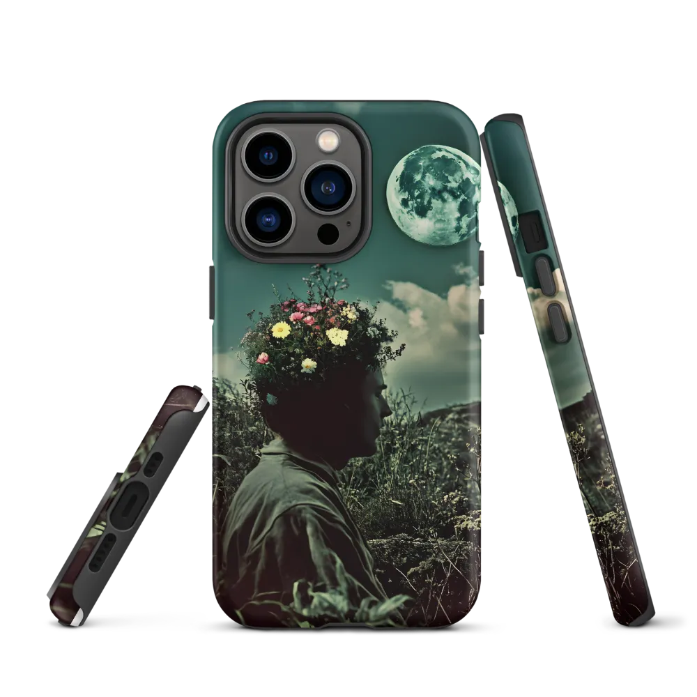Moonlit Blossom | Phone Case |  13 Pro | Tough Case | Matte