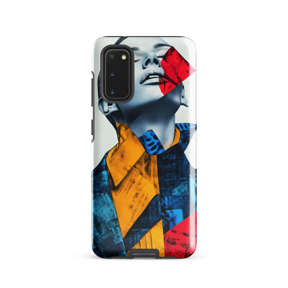 Fragmented Confidence: A Surreal Fashion Portrait