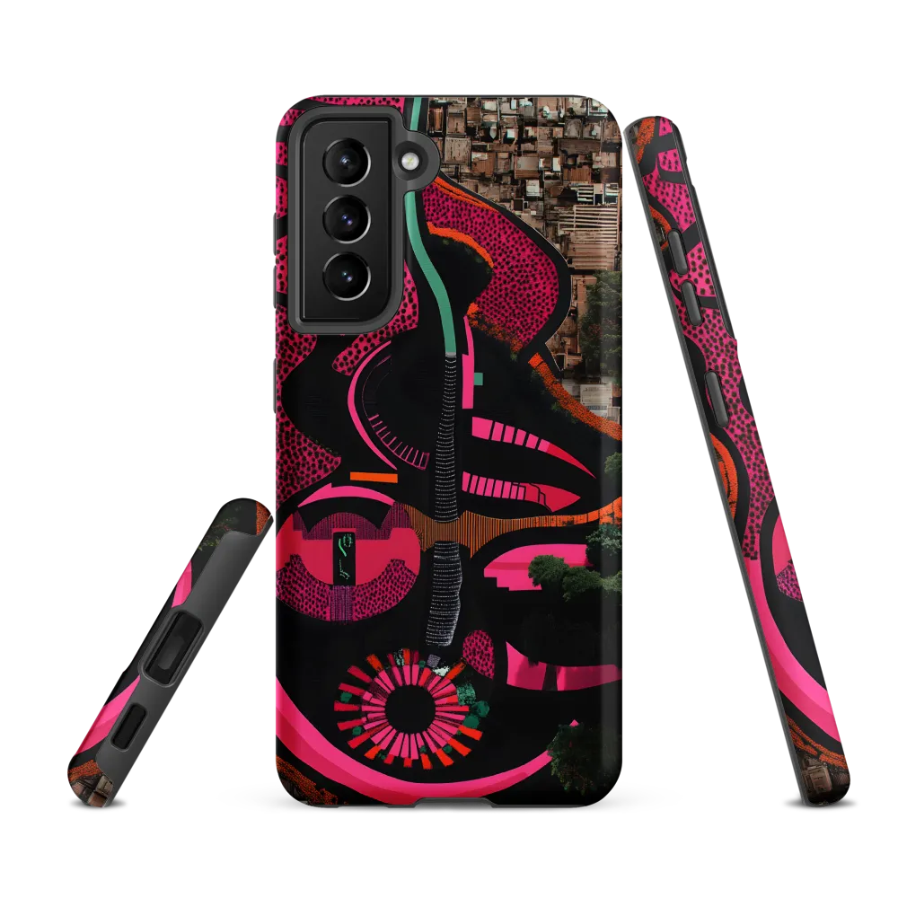Urban Symphony in Pink