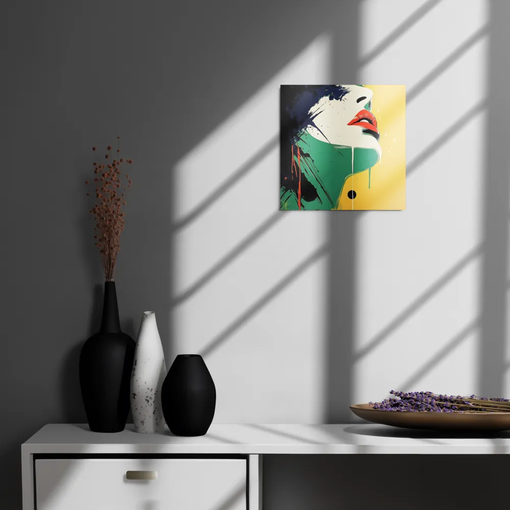 Bold Reflections: A Pop Art Portrait