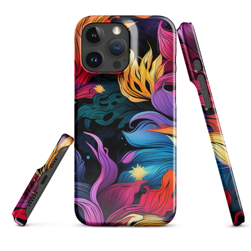 Floral Symphony | Phone Case |  16 Pro Max | Snap Case | Glossy