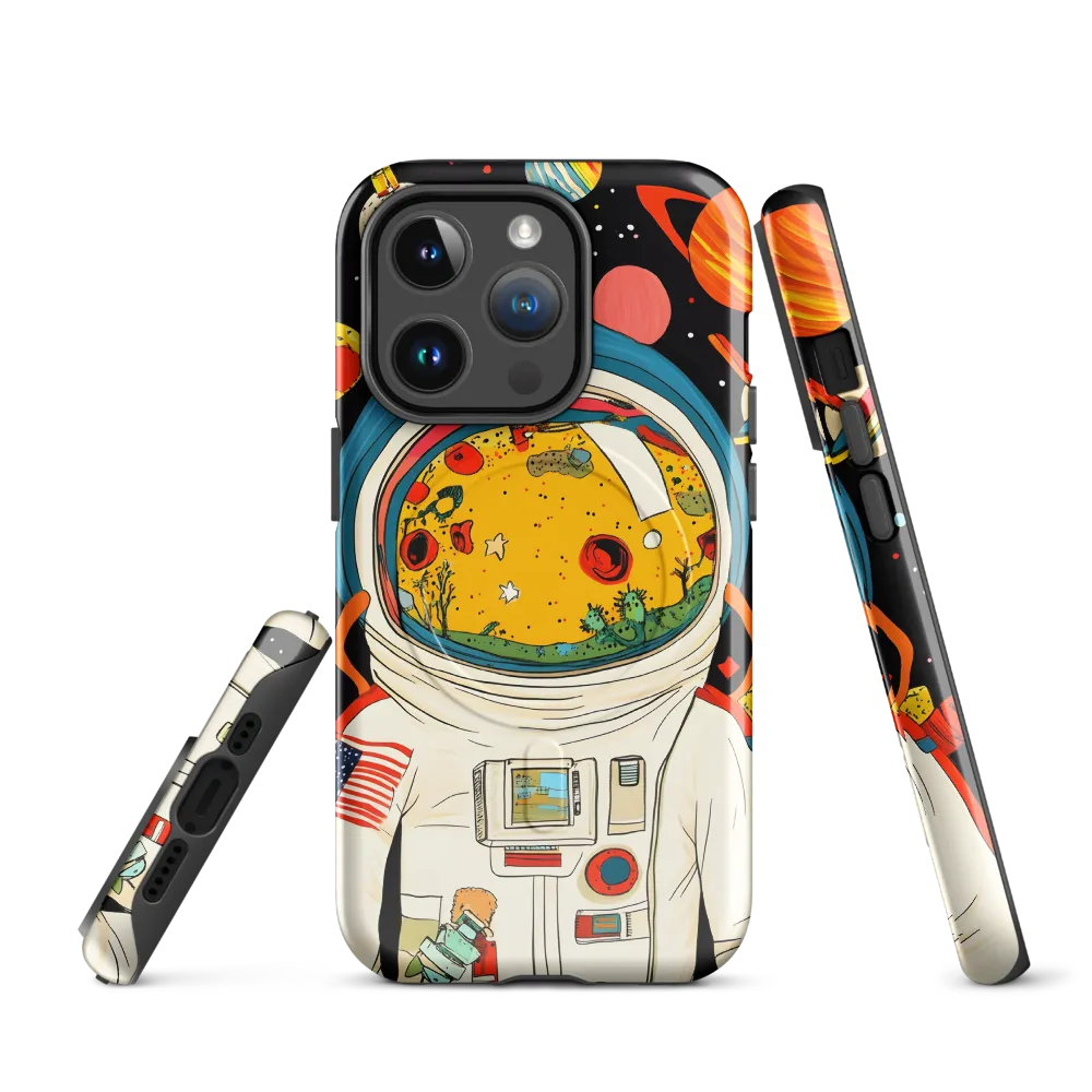 Cosmic Curiosity: Journey Within the Helmet