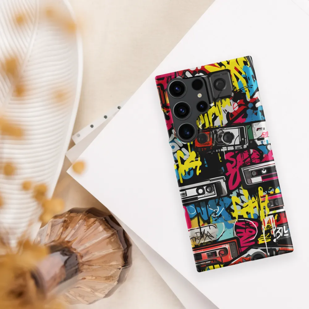 Urban Nostalgia: A Retro Cassette Explosion