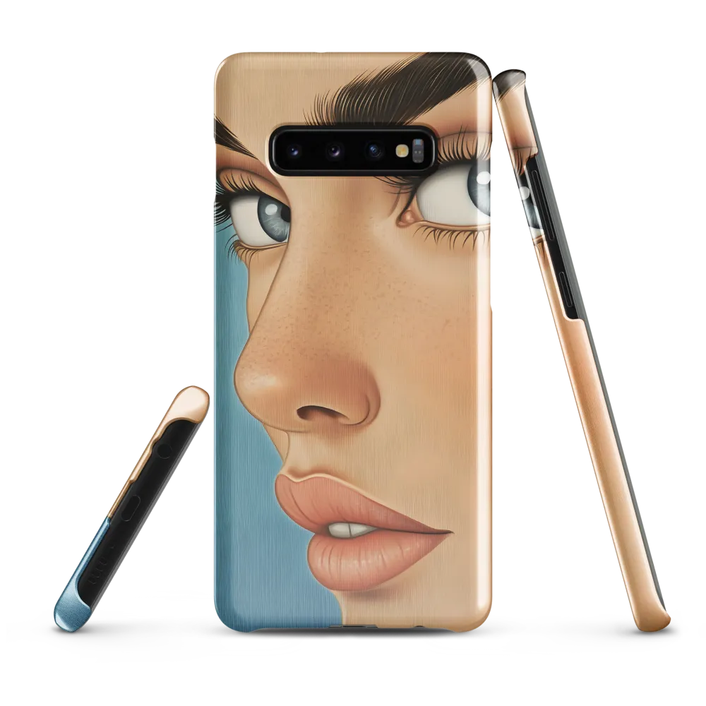 Gaze of Serenity | Phone Case |  S10 Plus | Snap Case | Glossy