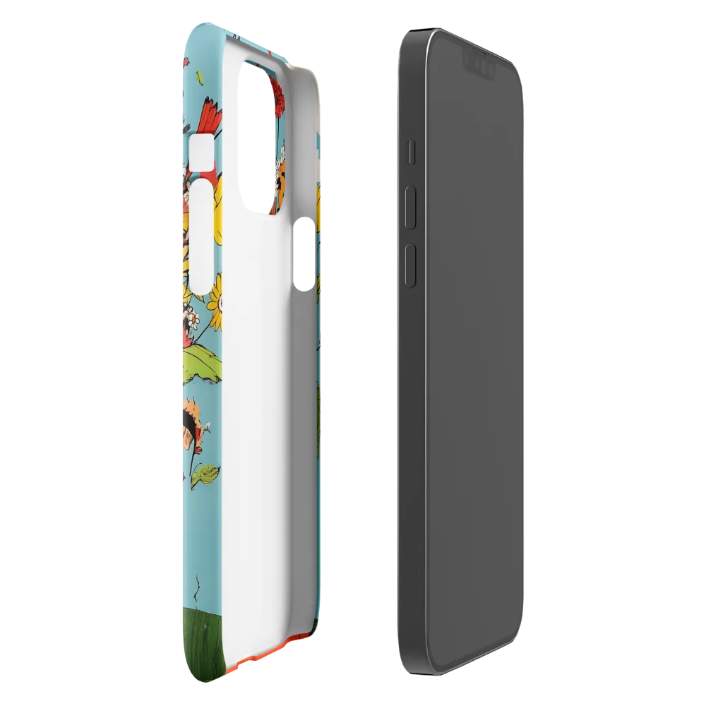 Whimsical Bloom | Phone Case |  13 Pro Max | Snap Case | Glossy