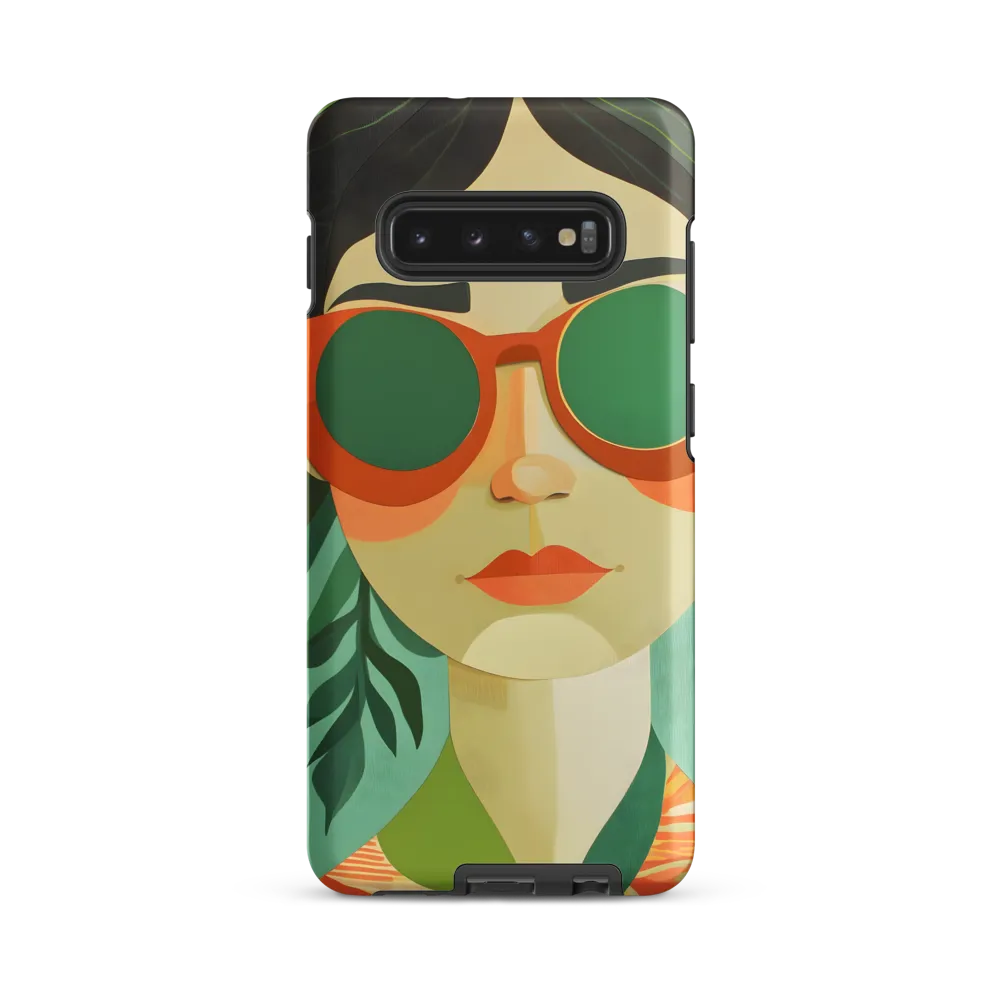 Bold Serenity: A Modern Portrait