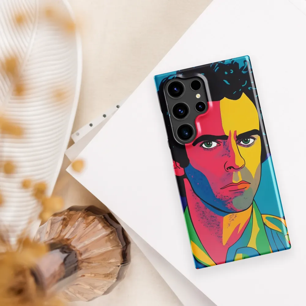 Electric Visage: A Portrait of Vibrance