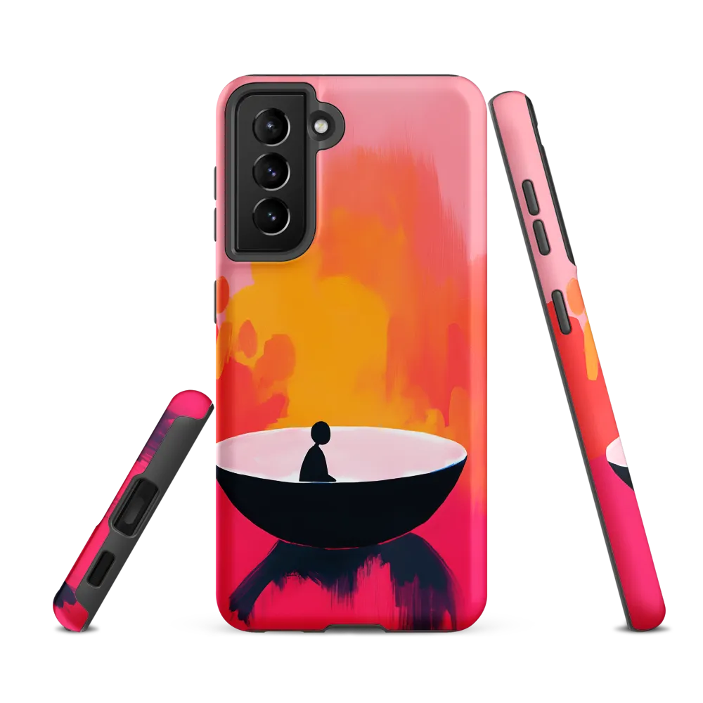 Reflections of Solitude | Phone Case |  S21 FE | Tough Case | Matte