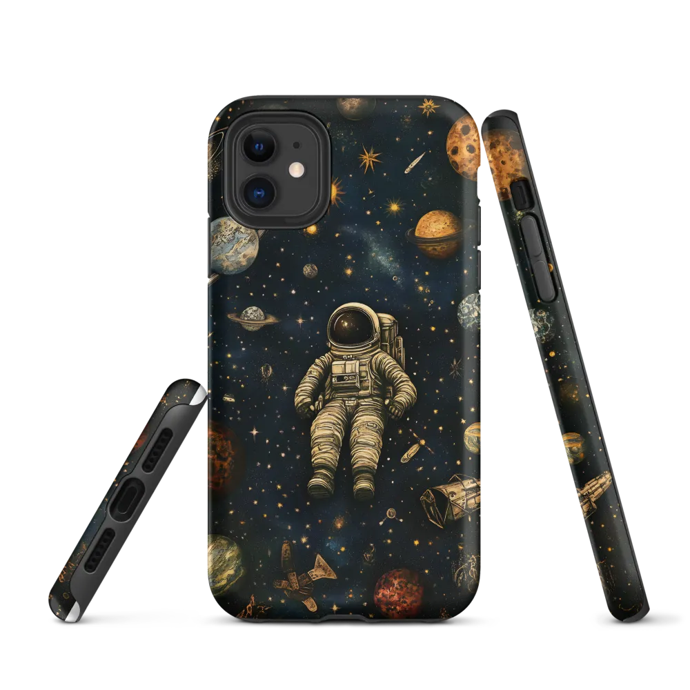 Cosmic Voyage: An Astronaut's Solitude