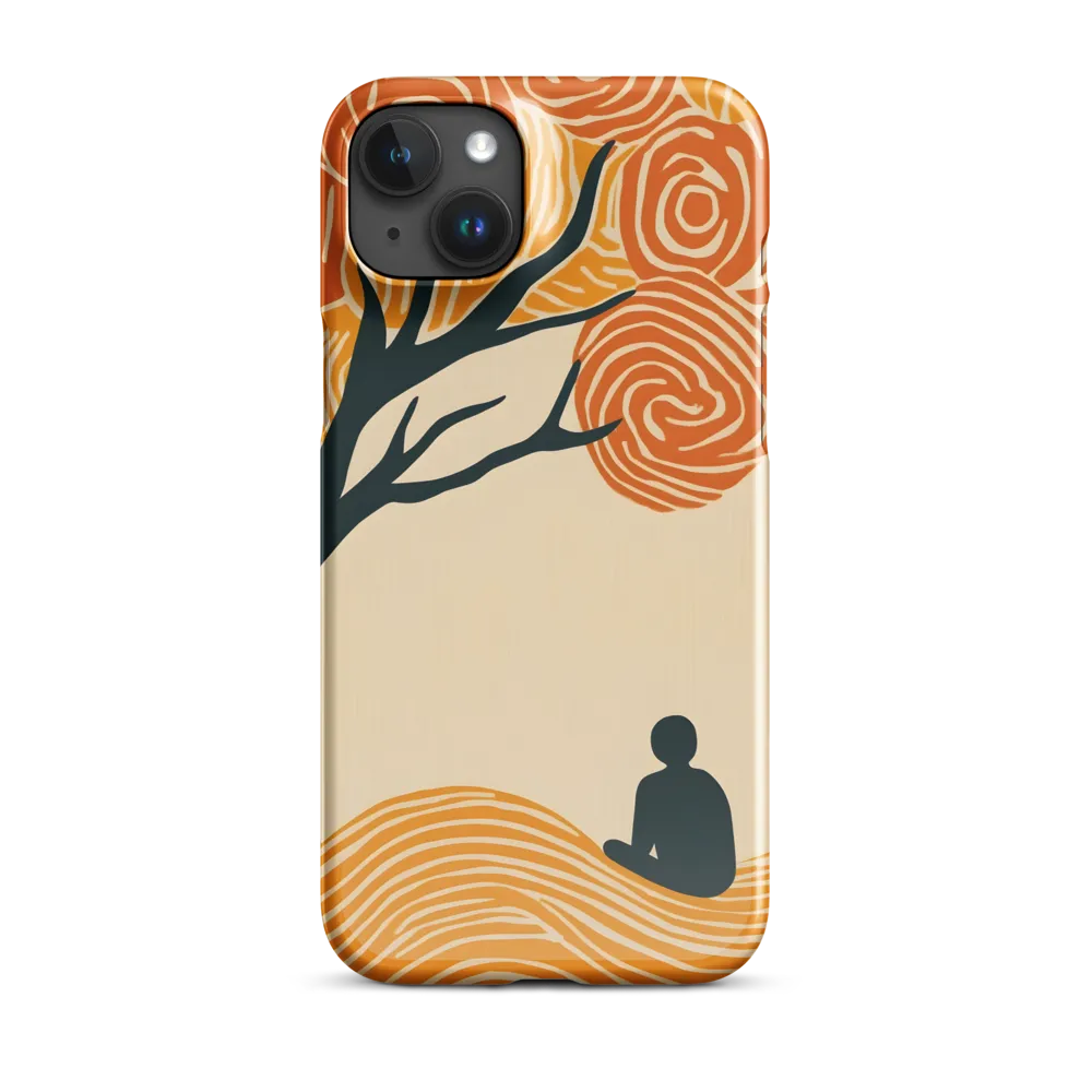 Silent Reflections under Swirling Leaves