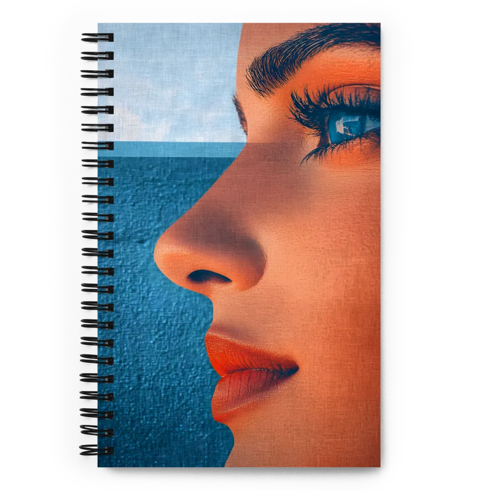 Harmony in Contrast | Spiral Notebook