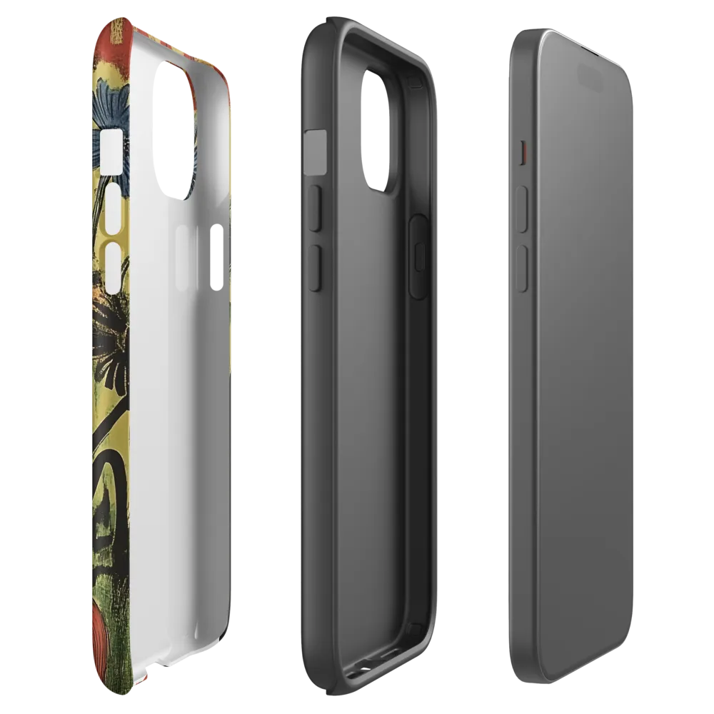 The Echo of Panic | Phone Case |  15 Plus | Tough Case | Matte