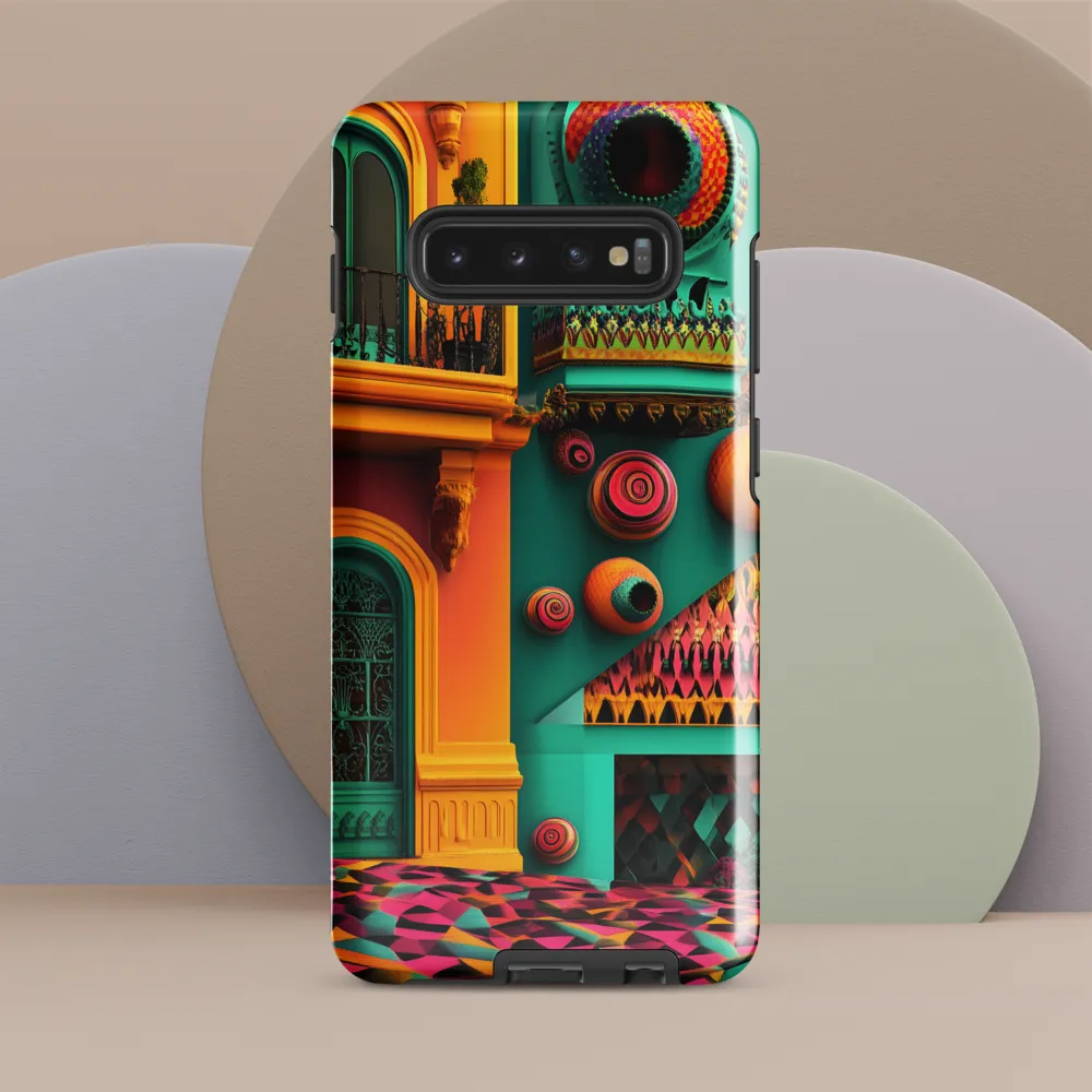 Architectural Dreams in Color | Phone Case |  S10 Plus | Tough Case | Glossy