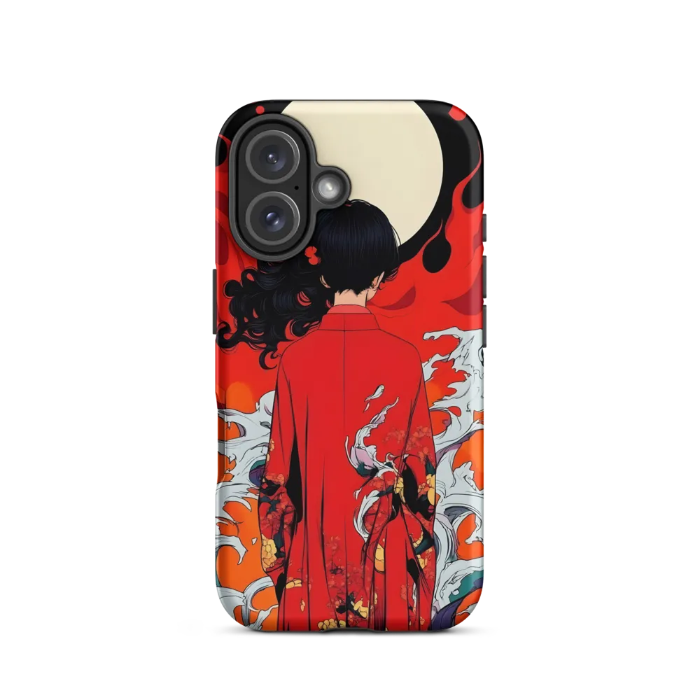 Ethereal Whispers of Flame and Water | Phone Case |  16 | Tough Case | Matte