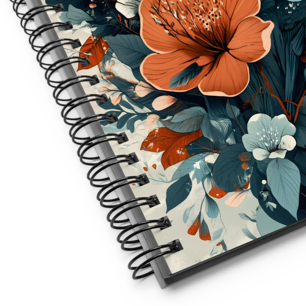 Serenity in Bloom | Spiral Notebook