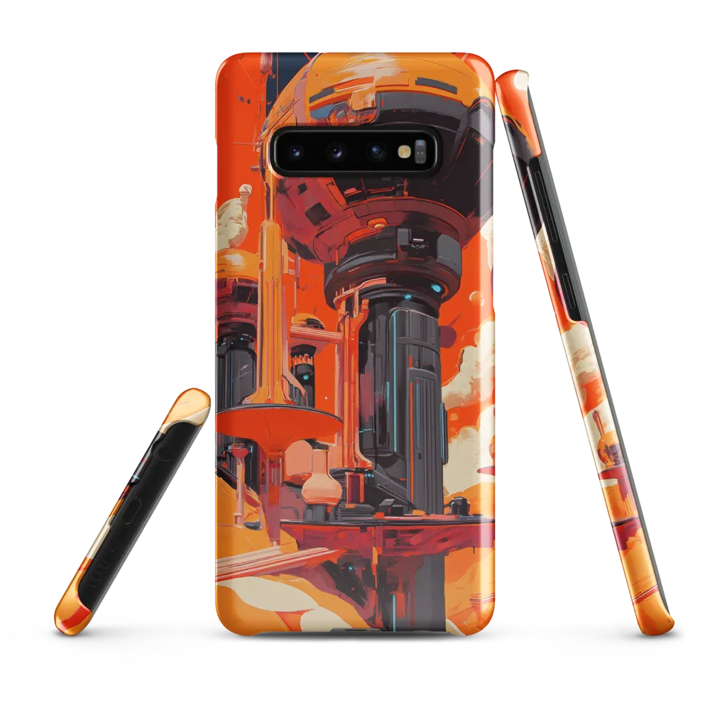 Celestial Towers of Tomorrow | Phone Case |  S10 Plus | Snap Case | Glossy