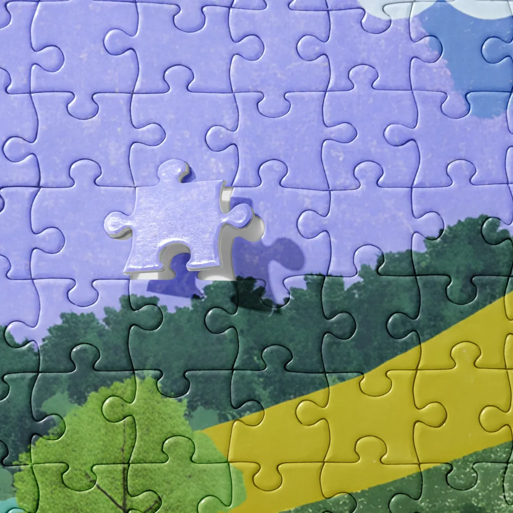 Whispers of a Serene Landscape | Jigsaw Puzzle | 252/520 pieces