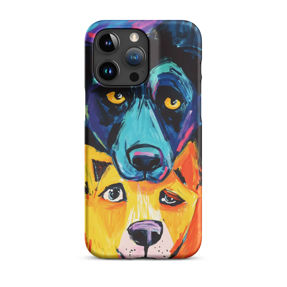 Vibrant Companions: An Expression of Canine Spirit