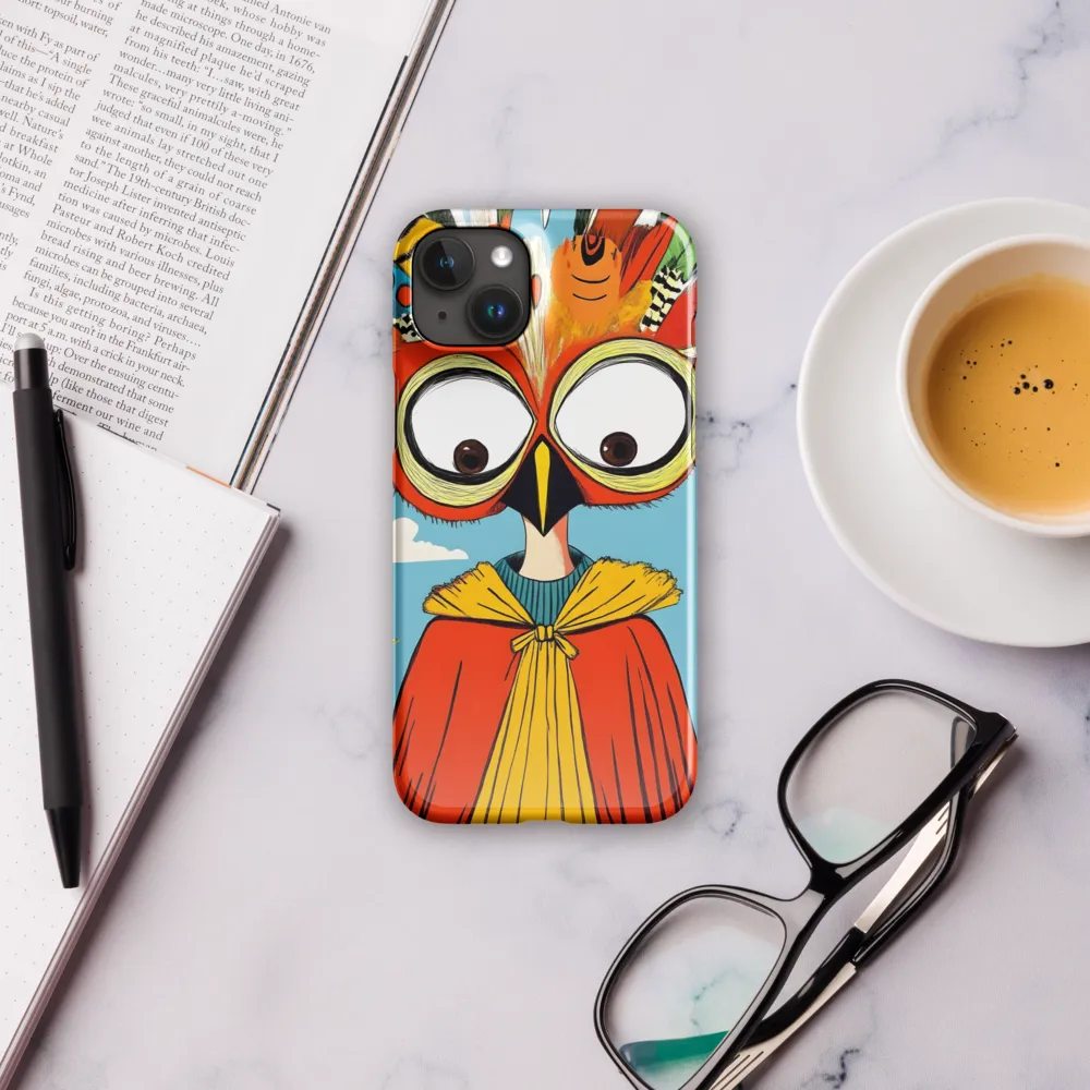 A Whimsical Encounter: The Owl-Human Fusion