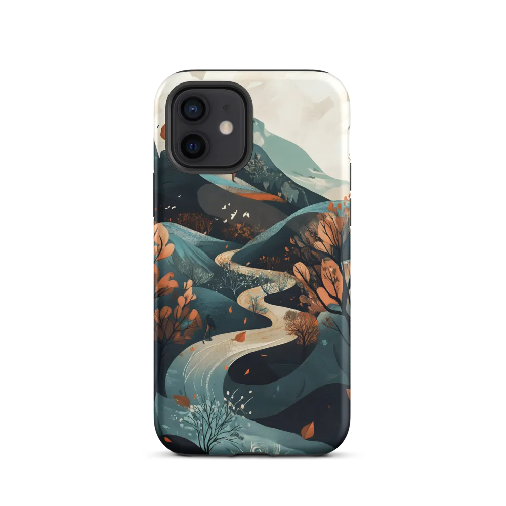 Whispers of Autumn: A Serene Journey | Phone Case |  12 | Tough Case | Matte