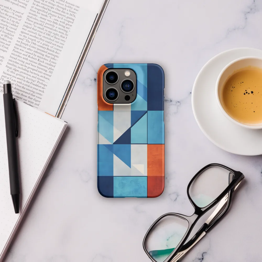 Geometric Harmony in Color | Phone Case |  14 Pro | Snap Case | Matte