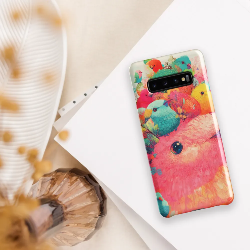 The Whimsical Crown of Color | Phone Case |  S10 Plus | Snap Case | Glossy