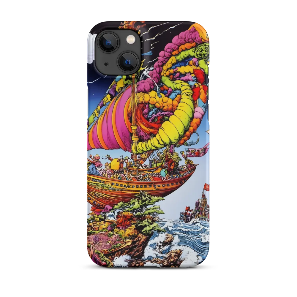 Voyage of Whimsy: A Surreal Sailor's Dream | Phone Case |  14 Plus | Snap Case | Matte
