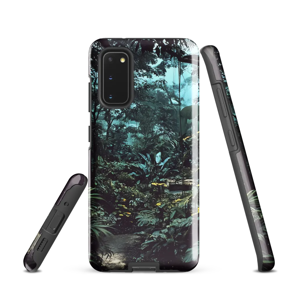 Whispers of the Emerald Jungle | Phone Case |  S20 | Tough Case | Glossy